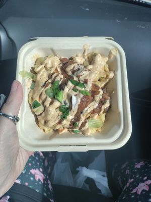 Chili Mac at Fungi Foods in Oakland