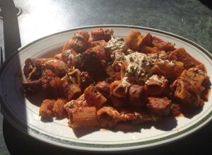 vegan old school at Mama's Restaurant and Baci Cafe in Hackettstown