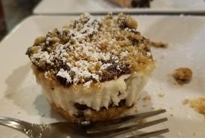 Vegan Cheesecake Cupcake at Mama's Restaurant and Baci Cafe in Hackettstown
