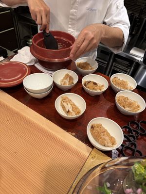 Rice dish  at Le Japon in Tokyo