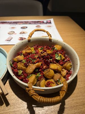 Tofu and peppers  at Pu·Plant Cuisine - Suzhou Center Store -璞·植物料理 (苏州中心店) in Suzhou