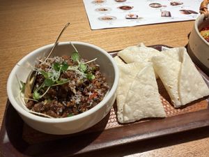 Mushroom filled wraps  at Pu·Plant Cuisine - Suzhou Center Store -璞·植物料理 (苏州中心店) in Suzhou