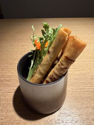 Spring rolls  at Pu·Plant Cuisine - Suzhou Center Store -璞·植物料理 (苏州中心店) in Suzhou