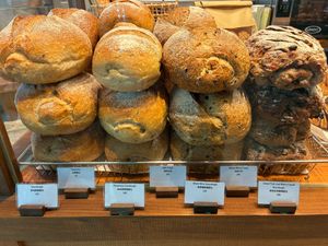 A subset of sourdough loaves are vegan at Preserve in Taipei