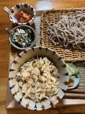   at vegan soba - 楽夢咲 in Nara