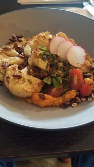 Cauliflower steak at Afterglow by ANGLOW in Central Singapore