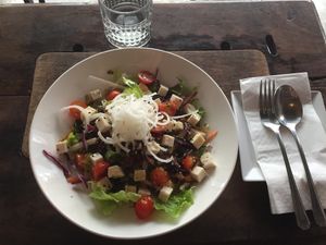 One of their delicious salads at Afterglow by ANGLOW in Central Singapore