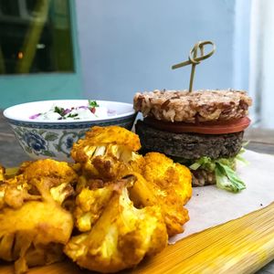 Turmeric cauliflower  at Afterglow by ANGLOW in Central Singapore