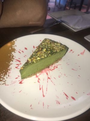 Pistachio cake at Afterglow by ANGLOW in Central Singapore