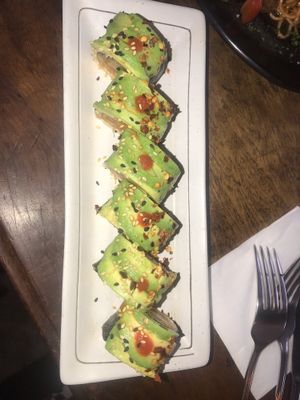 Afterglow avocado kimchi rolls  at Afterglow by ANGLOW in Central Singapore