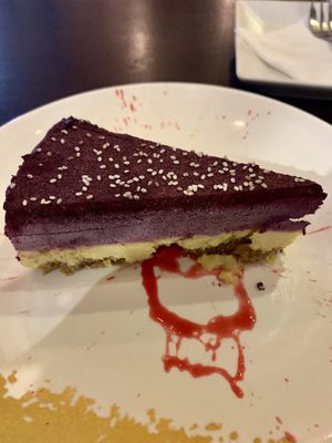 Blueberry orange cheezke - but frozen :( at Afterglow by ANGLOW in Central Singapore