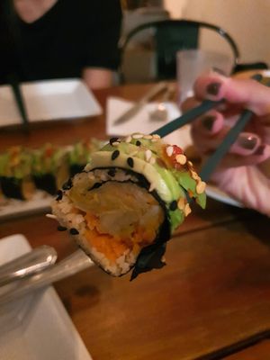 Kimchi avo rolls is yummy at Afterglow by ANGLOW in Central Singapore