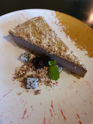 Mocha raw cheese cake at Afterglow by ANGLOW in Central Singapore