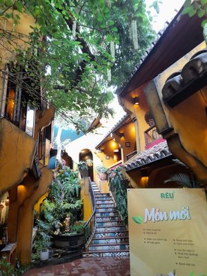 Upstairs at RÊU Green Kitchen in Ho Chi Minh City