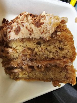 Banoffee cake at Coffee Chameleon  in Sandown