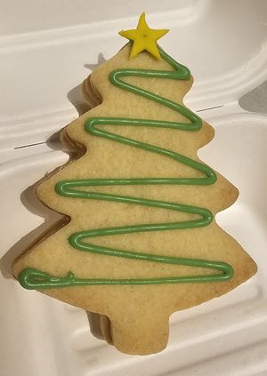 Christmas Pinata Cookie at Coffee Chameleon  in Sandown