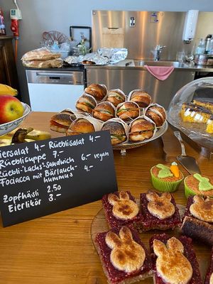 vegan options at an event at Verein Setzchaschte  in Grabs