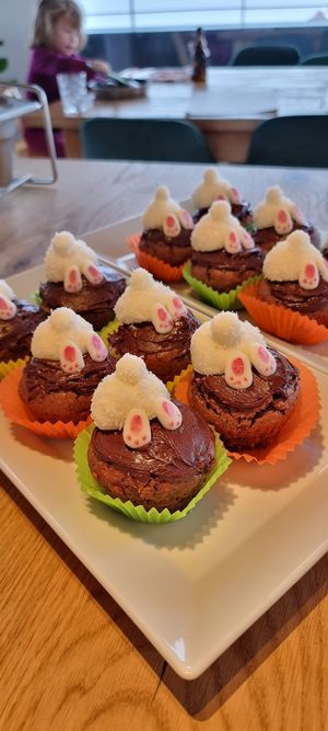 vegan cupcakes for easter at Verein Setzchaschte  in Grabs