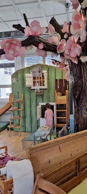 playground at the cafe at Verein Setzchaschte  in Grabs