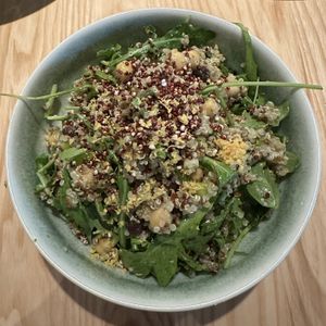 Quinoa, Chickpea and Black Bean Salad (no feta)  at Bardō - Brant St Burlington in Burlington