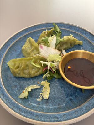 Vegan gyoza  at Soya Noodle Bar in Cascais