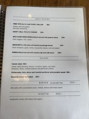 Menu  at Thecoffeelounge Leh in Leh