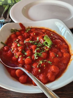 Chana Masala at Lal Khazana in Alnwick