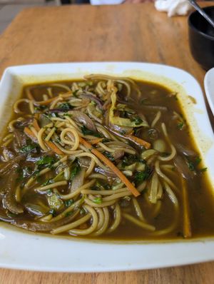 Veg tukpa at Hamu Momo  in Nairobi