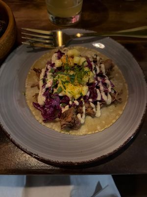 Jackfruit tacos   at Surf in Whitby