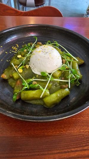 Home made tofu burrata and other deliciousness at DuLi in Beijing