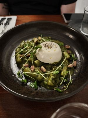 Tofu burrata at DuLi in Beijing
