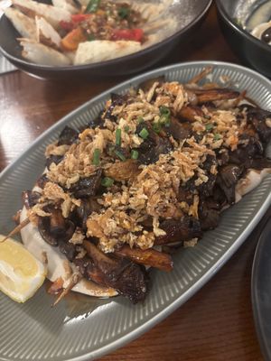 Mushroom  at DuLi Plant-Based Restaurant in Beijing