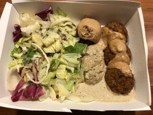 Take away falafel  at Vegi in Tubingen