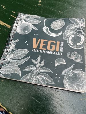 Menu   at Vegi in Tubingen