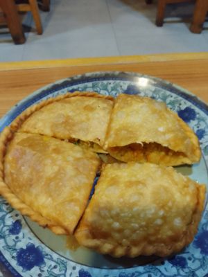 Veg sha bakley at Himalayan Dorjee Restaurant in Pokhara