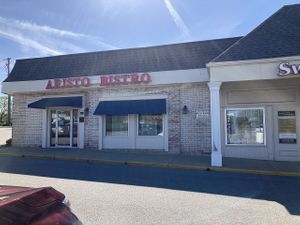 Exterior entrance at Aristo Bistro in Westlake