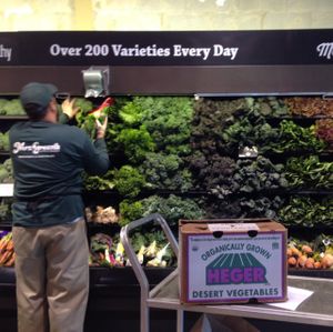 Organic Greens at Mrs.Green's Natural Market in Hartsdale