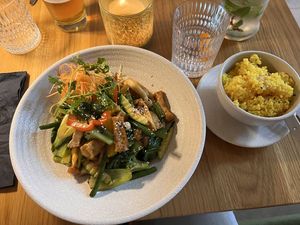 Vegetable & Tofu  at An Restaurant in Diessen Am Ammersee