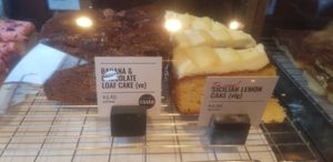 Sweet treats at 200 Degrees Coffee Shop  in Liverpool