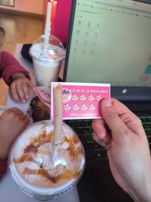 Tarjeta cliente especial 🫶🏻🍪 at Dolce Vegan Bakery in Bogota