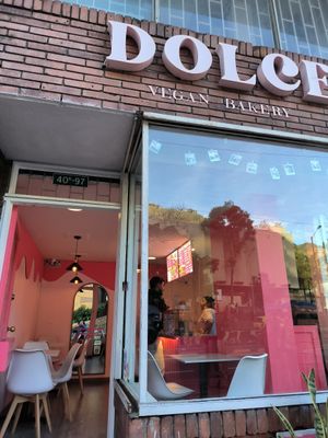  at Dolce Vegan Bakery in Bogota