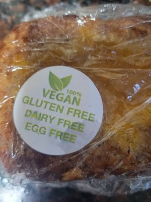 Vegan papaya banana bread at KailuaTown Farmers Market  in Kailua