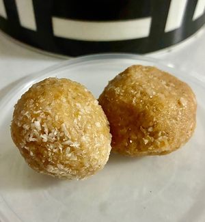 Peanut butter energy balls  at Lifter Life in Dubai