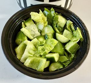 Chopped green salad   at Lifter Life in Dubai