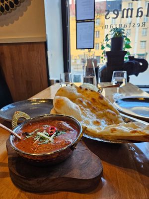 Punjabi Soya Chaap at Tandoori Flames in Helsinki