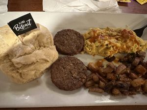 Vegan All Day Breakfastt  at Alamo Biscuit Company & Panaderia in San Antonio