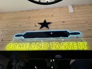 Inside   at Alamo Biscuit Company & Panaderia in San Antonio