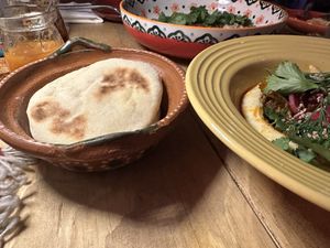 Hummus   at Cósmica Cocina  in Puerto Vallarta
