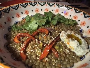 Lentejas   at Cósmica Cocina  in Puerto Vallarta