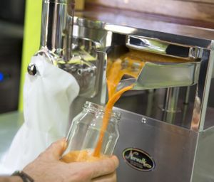 BEST COLD PRESS JUICER IN THE WORLD!! THE NORWALK
 at New Earth Cafe in Coolum Beach